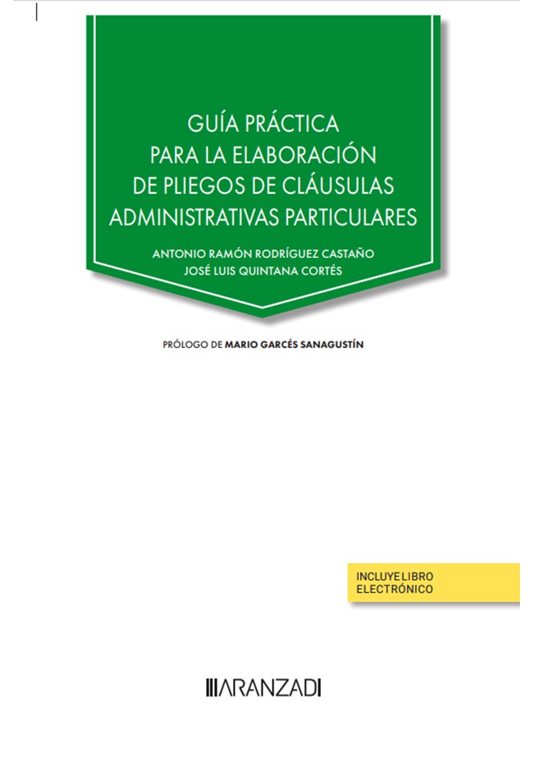 Guía práctica para la elaboración de pliegos de cláusulas administrativas particulares (Papel + e-book)