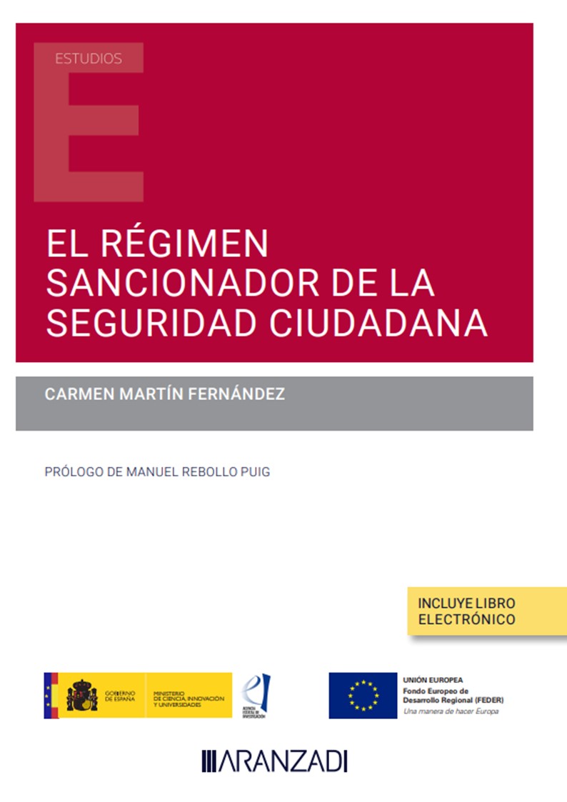 El régimen sancionador de la seguridad ciudadana (Papel + e-book)
