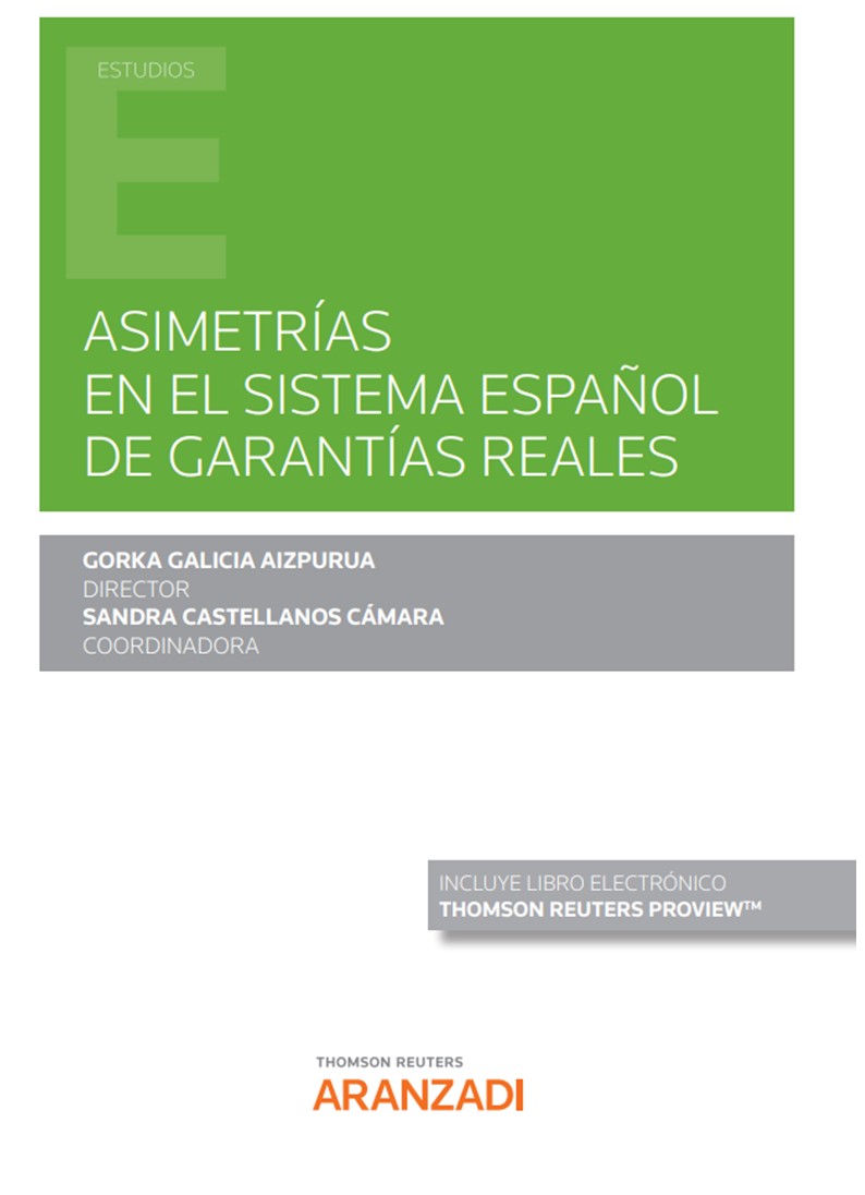 Asimetrías en el sistema español de garantías reales (Papel + e-book)