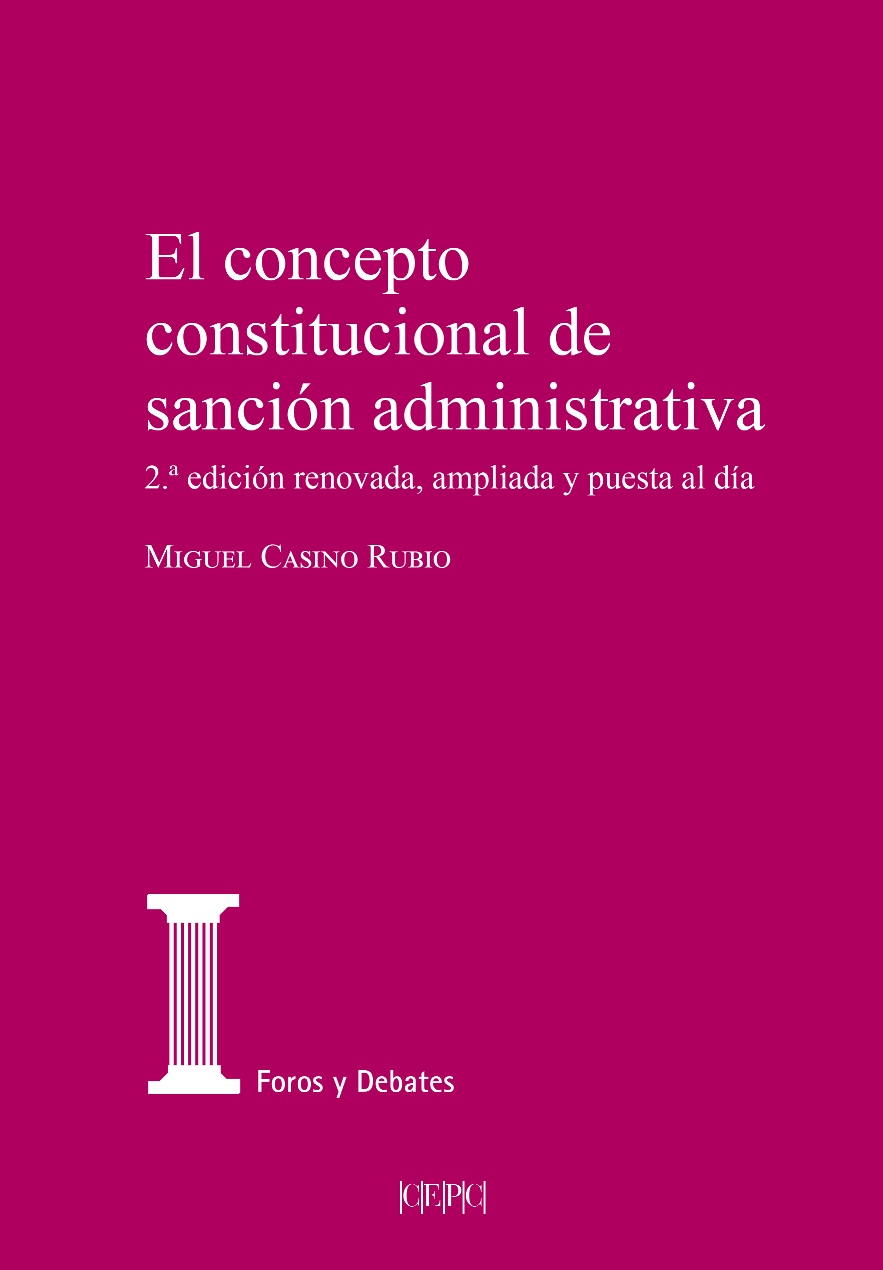 El concepto constitucional de sanción administrativa