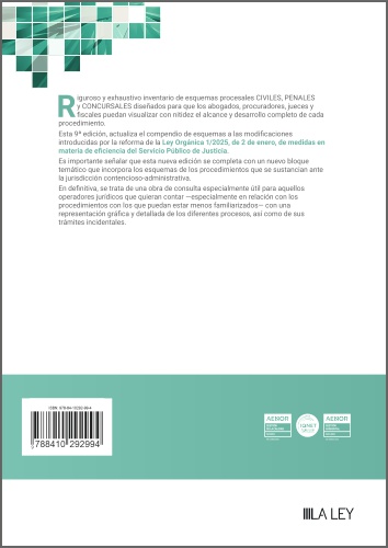 Esquemas Procesales Civiles, Penales y Concursales