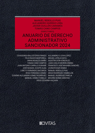Anuario de derecho administrativo sancionador 2024