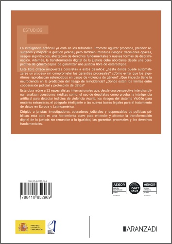 Claves para una justicia digital y algorítmica con perspectiva de género