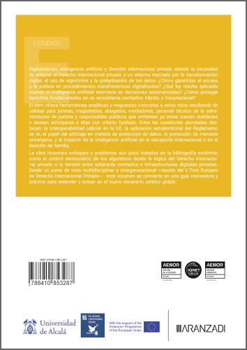 Digitalización, inteligencia artificial y Derecho internacional privado