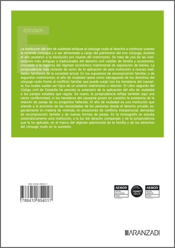 El año de viudedad