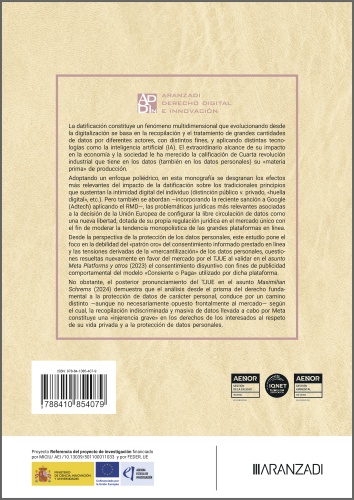 La protección de los datos personales en la sociedad datificada