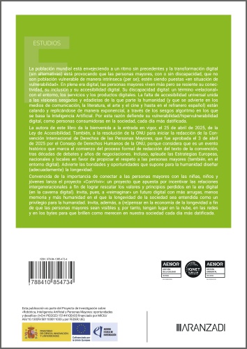 La (des)protección de las personas mayores, con o sin discapacidad: personas consumidoras vulnerables (también) en lo digital