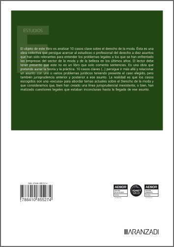 10 casos clave sobre Derecho de la moda a la luz del Derecho Europeo