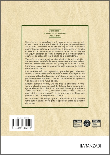 Ley de Contrato de Seguro: Jurisprudencia comentada