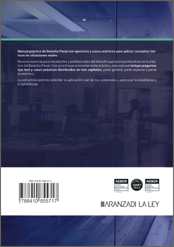 Casos Prácticos y preguntas tipo test de Derecho Penal