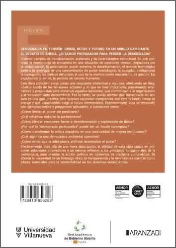 Democracia en tensión