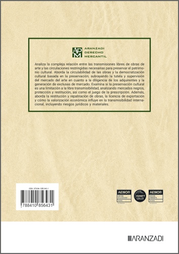La transmisión internacional de obras de arte
