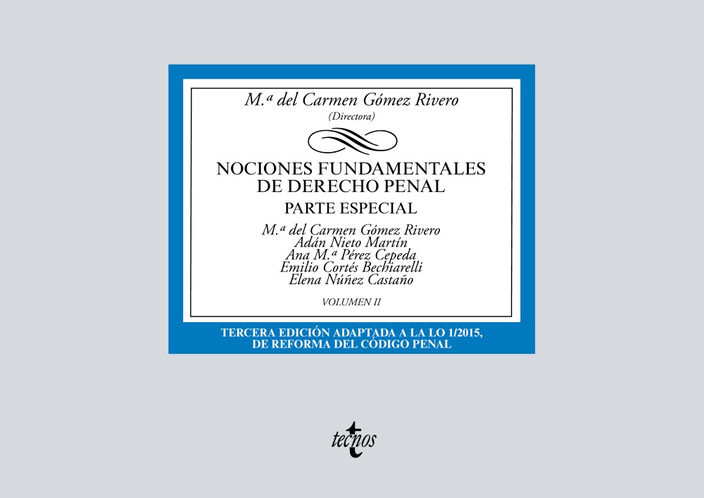 Nociones fundamentales de Derecho Penal