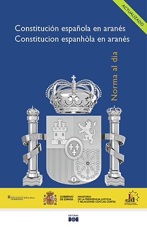 Constitución Española. Edición bilingüe español-aranés