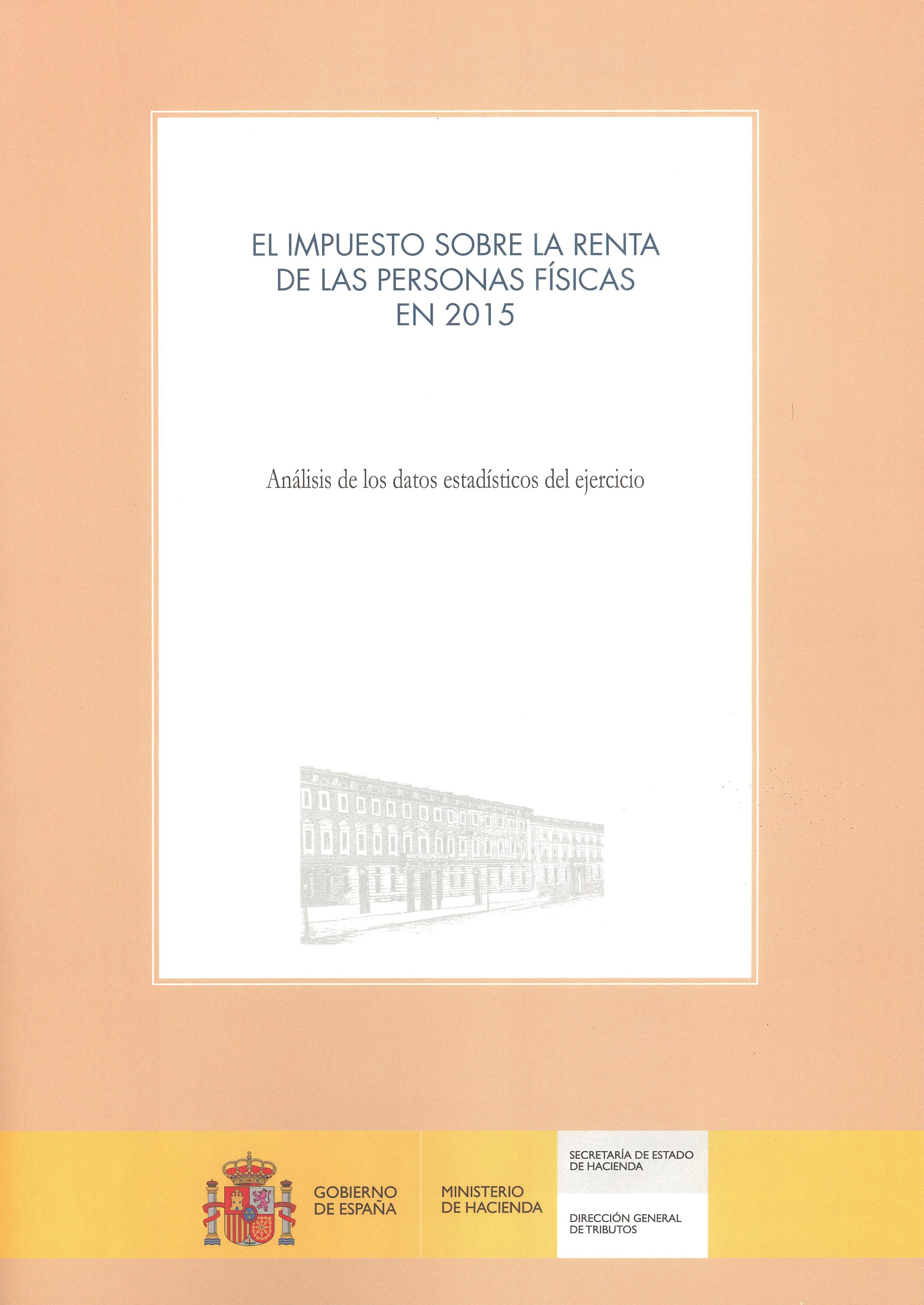El impuesto sobre la renta de las personas físicas en 2015