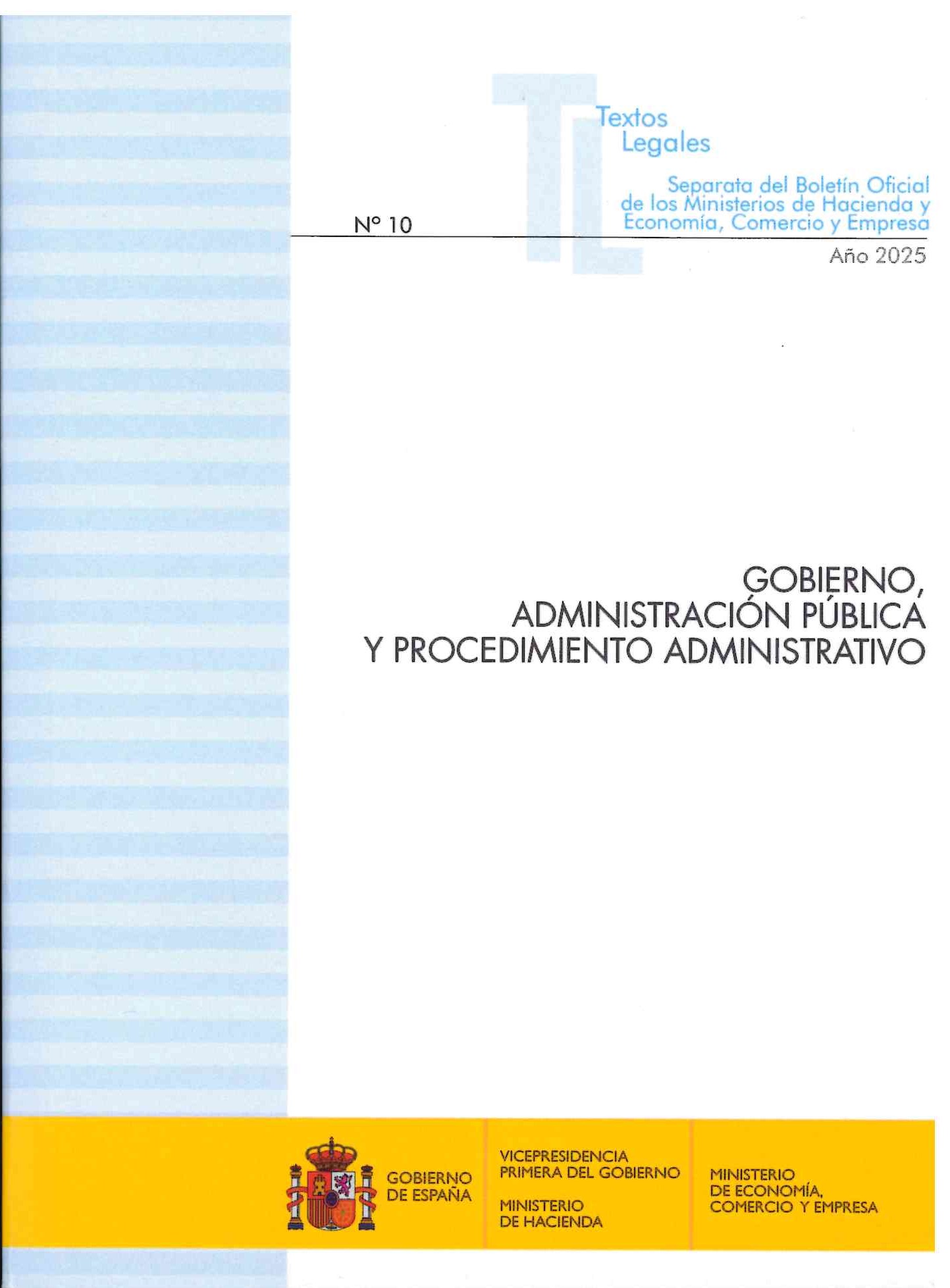 Gobierno, Administración Pública y Procedimiento Administrativo