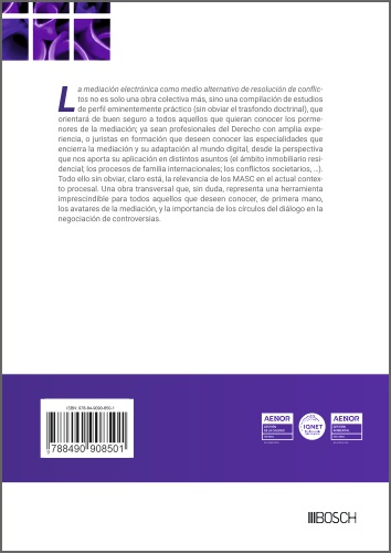 La mediación electrónica como medio alternativo de resolución de conflictos