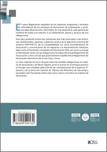 Facturación electrónica: SII y VeriFactu