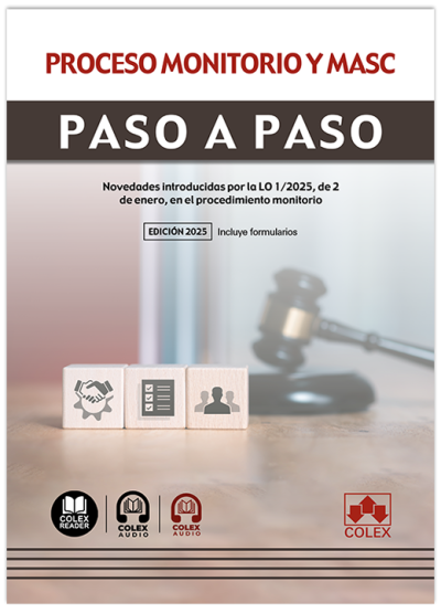 Proceso monitorio y MASC. Paso a paso