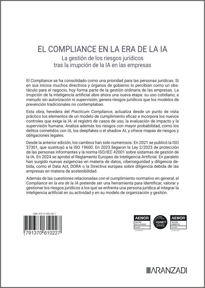 El Compliance en la era de la IA