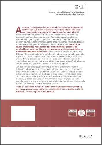 Acciones Civiles (4 Tomos)