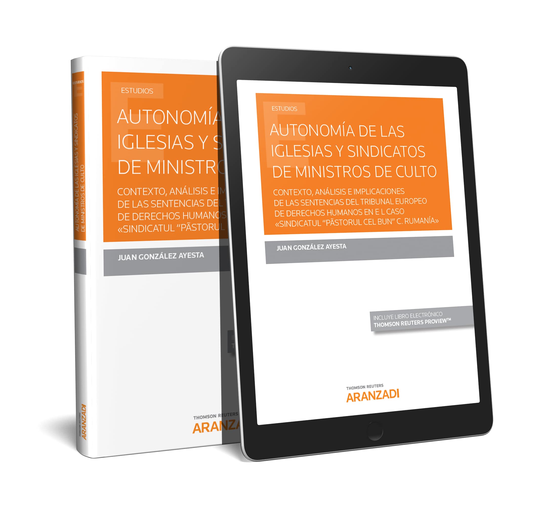 Autonomía de las Iglesias y Sindicatos de Ministros de Culto (Papel + e-book)