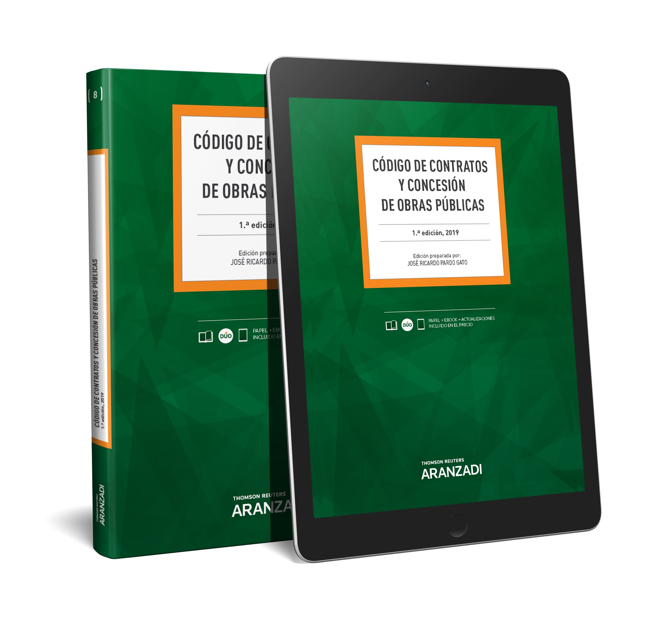 Código de contratos y concesión de obras públicas (Papel + e-book)
