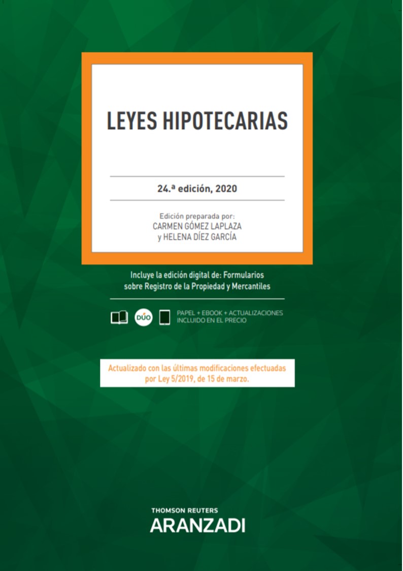 Leyes Hipotecarias (Papel + e-book)