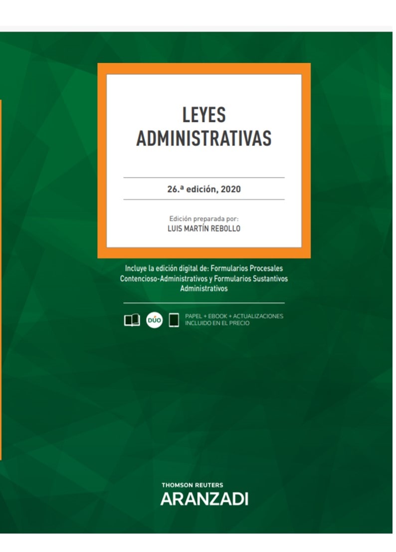 Leyes Administrativas (Papel + e-book)
