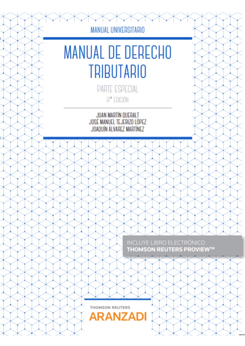 Manual de Derecho Tributario. Parte Especial (Papel + e-book)
