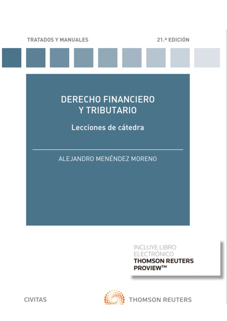 Derecho Financiero y Tributario. Lecciones de cátedra (Papel + e-book)