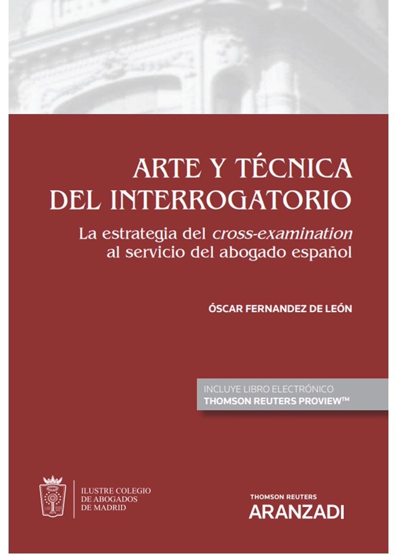 Arte y técnica del interrogatorio (Personalización especial ICAM) (Papel + e-book)