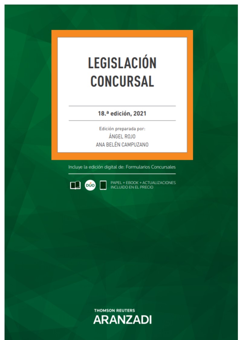 Legislación Concursal (Papel + e-book)