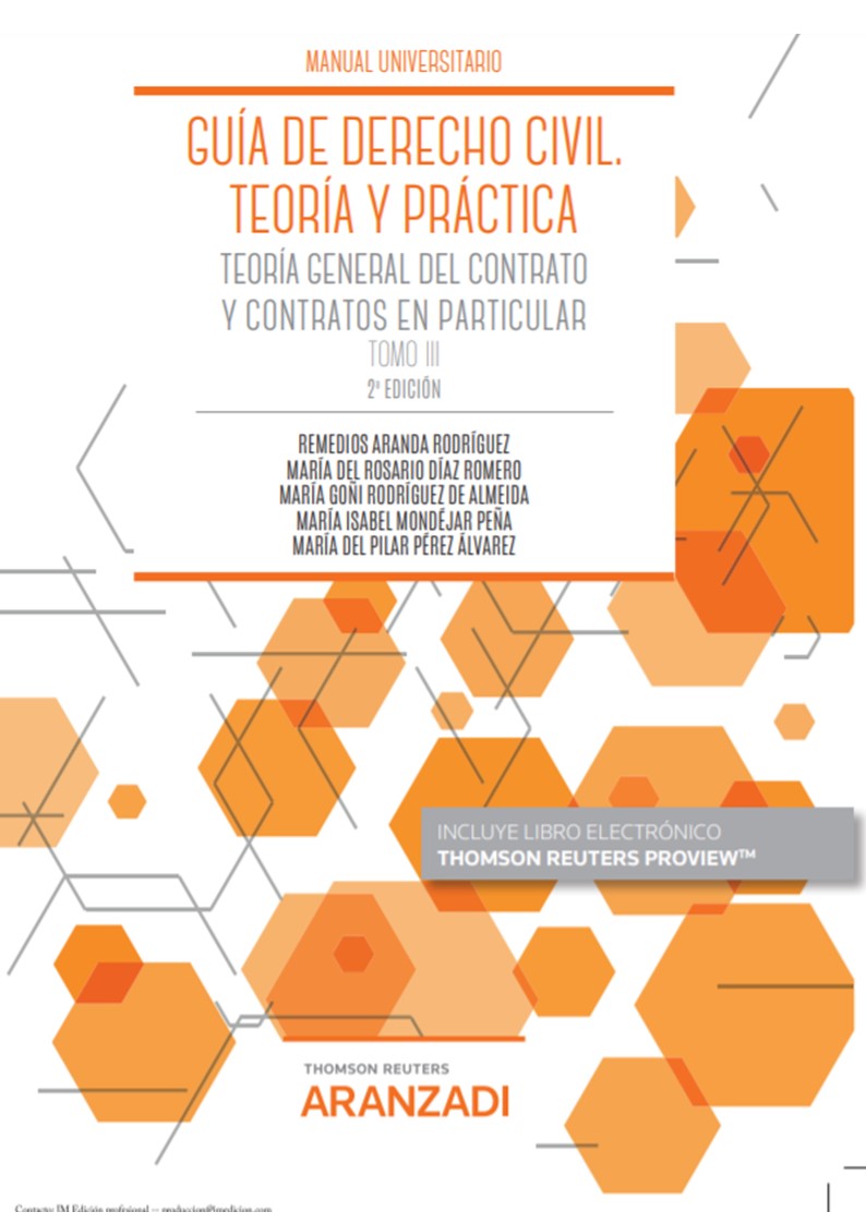 Guía de Derecho Civil. Teoría y práctica (Tomo III) (Papel + e-book)