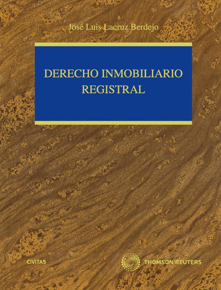 Derecho inmobiliario registral (Edición facsimil)