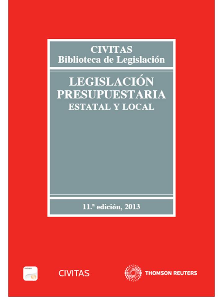 Legislación Presupuestaria (Papel + e-book) - Estatal y Local