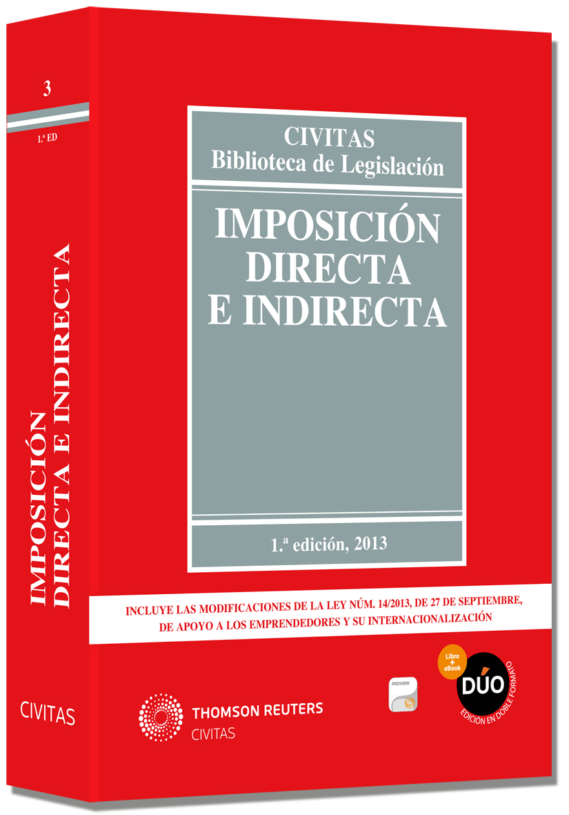 Imposición Directa e Indirecta (Papel + e-book)