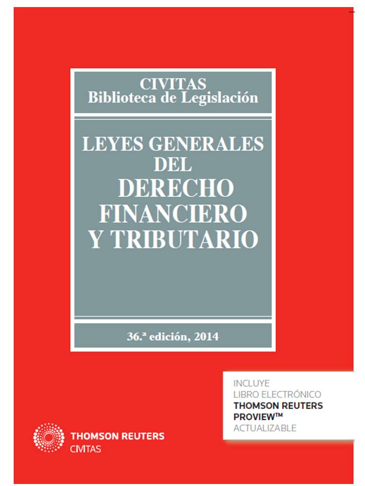 Leyes Generales del Derecho Financiero y Tributario (Papel + e-book)