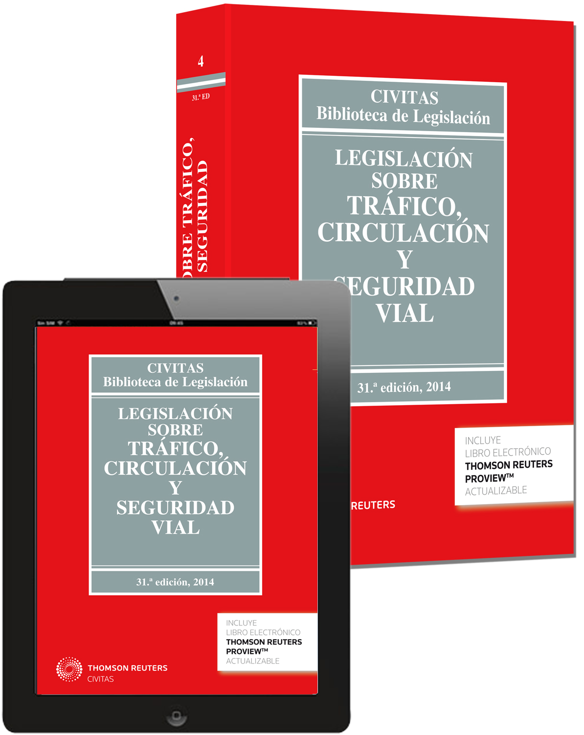 Legislación sobre Tráfico, Circulación  y Seguridad Vial (Papel + e-book)