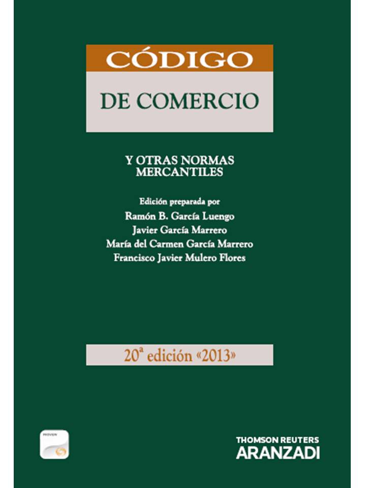 Código de Comercio (Papel + e-book) - y otras normas mercantiles