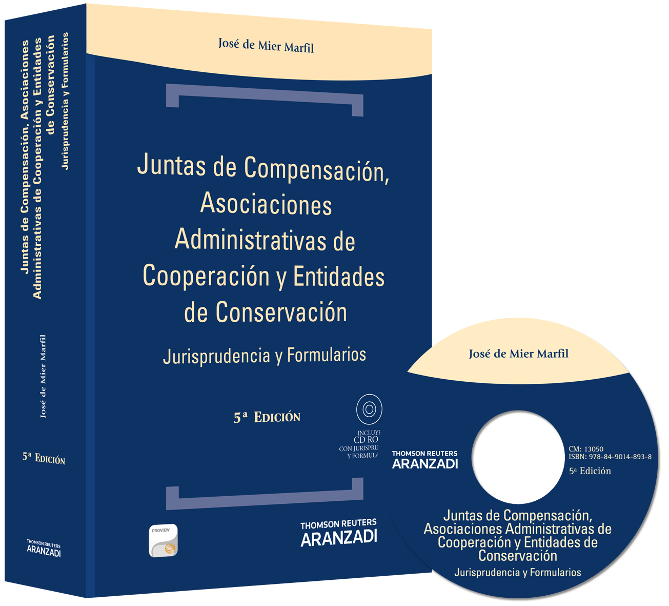 Juntas de Compensación, Asociaciones Administrativas de Cooperación y  Entidades de Conservación (Papel + e-book) - Jurisprudencia y Formularios
