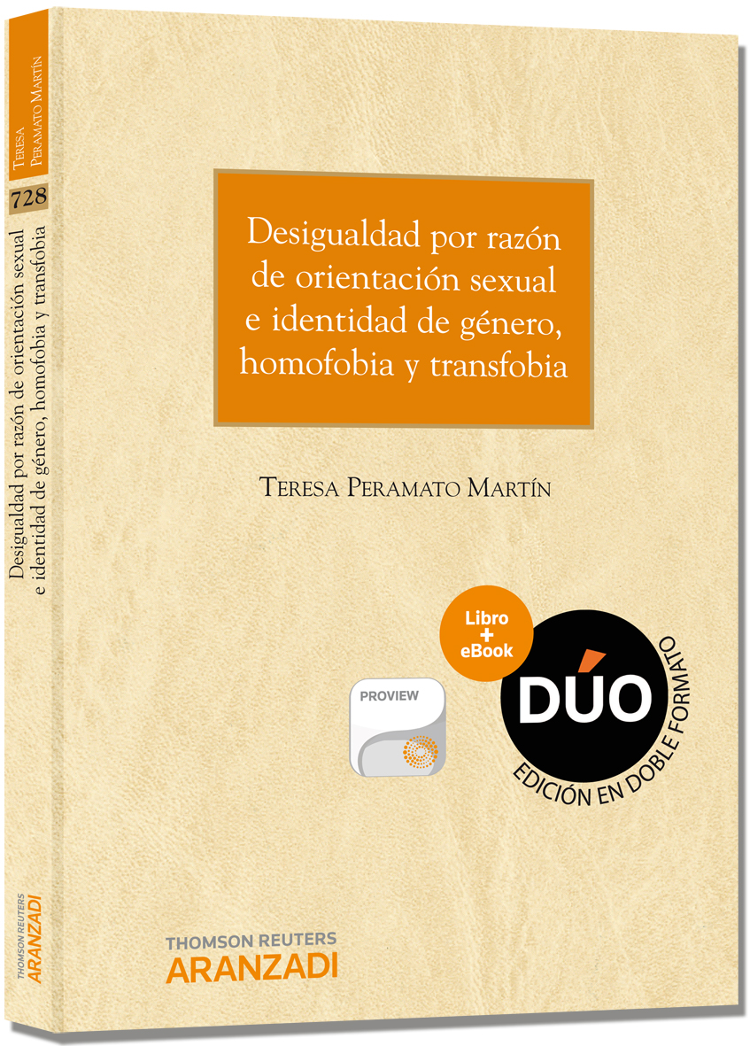 Desigualdad por razón de orientación sexual e identidad de género, homofobia y transfobia (Papel + e-book)