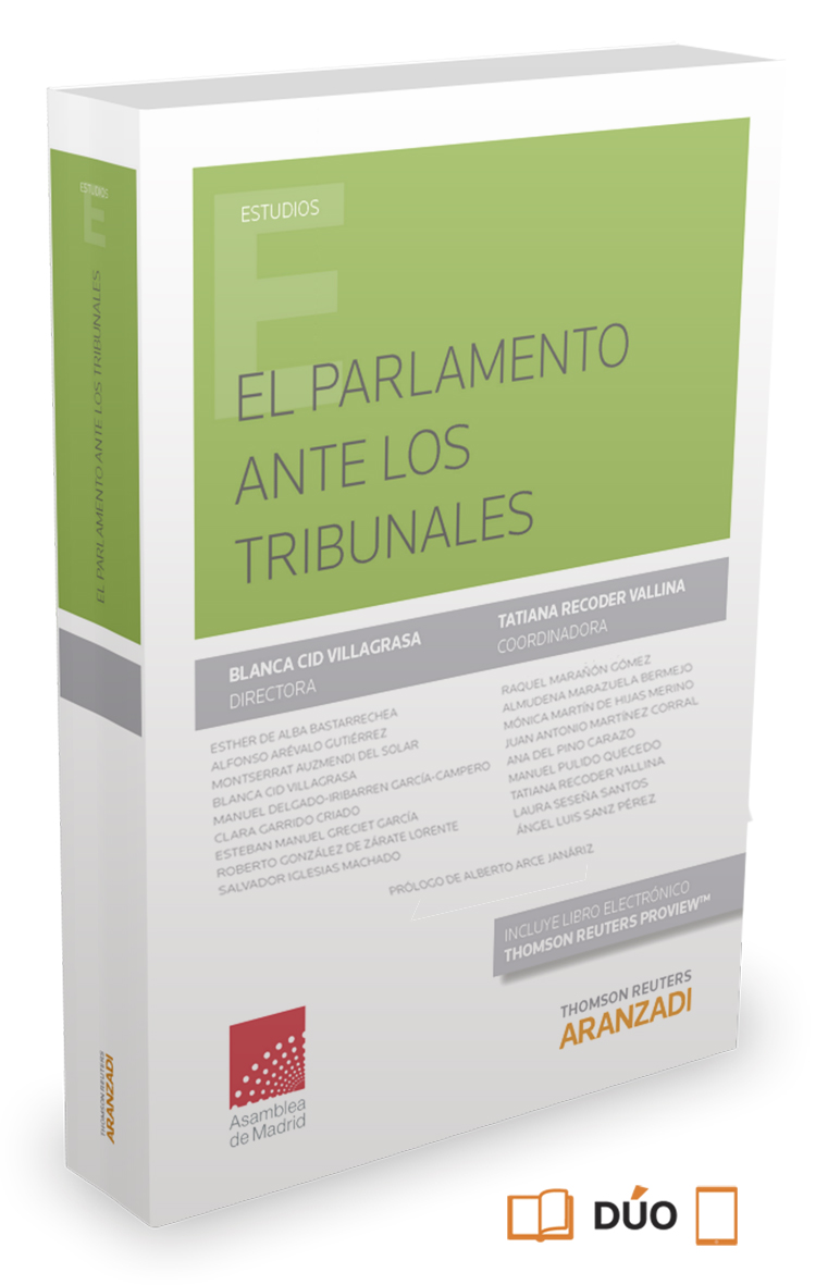 El Parlamento ante los tribunales (Papel + e-book)