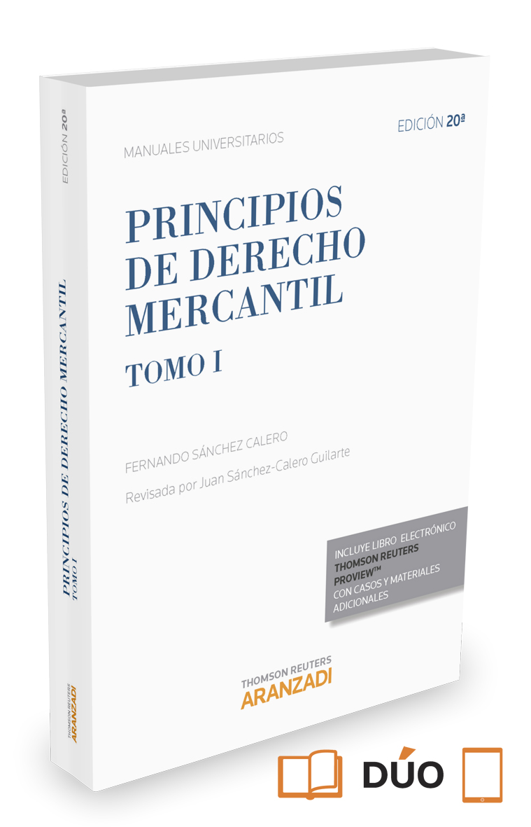 Principios de Derecho Mercantil (Tomo I) (Papel + e-book)