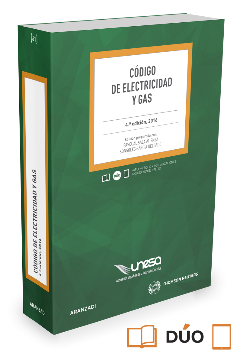 Código de electricidad y gas (Papel + e-book)