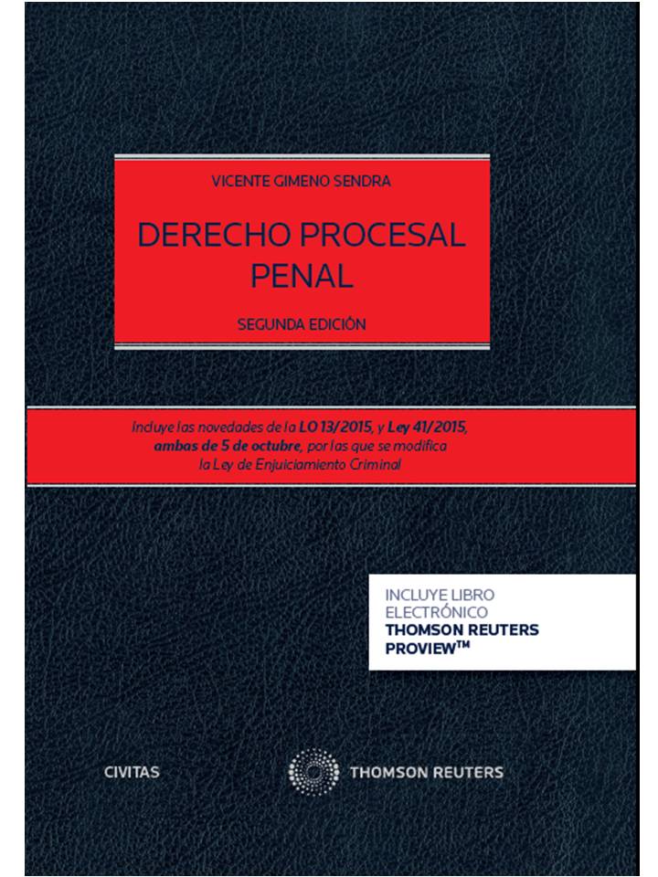 Derecho procesal penal (Papel + e-book)