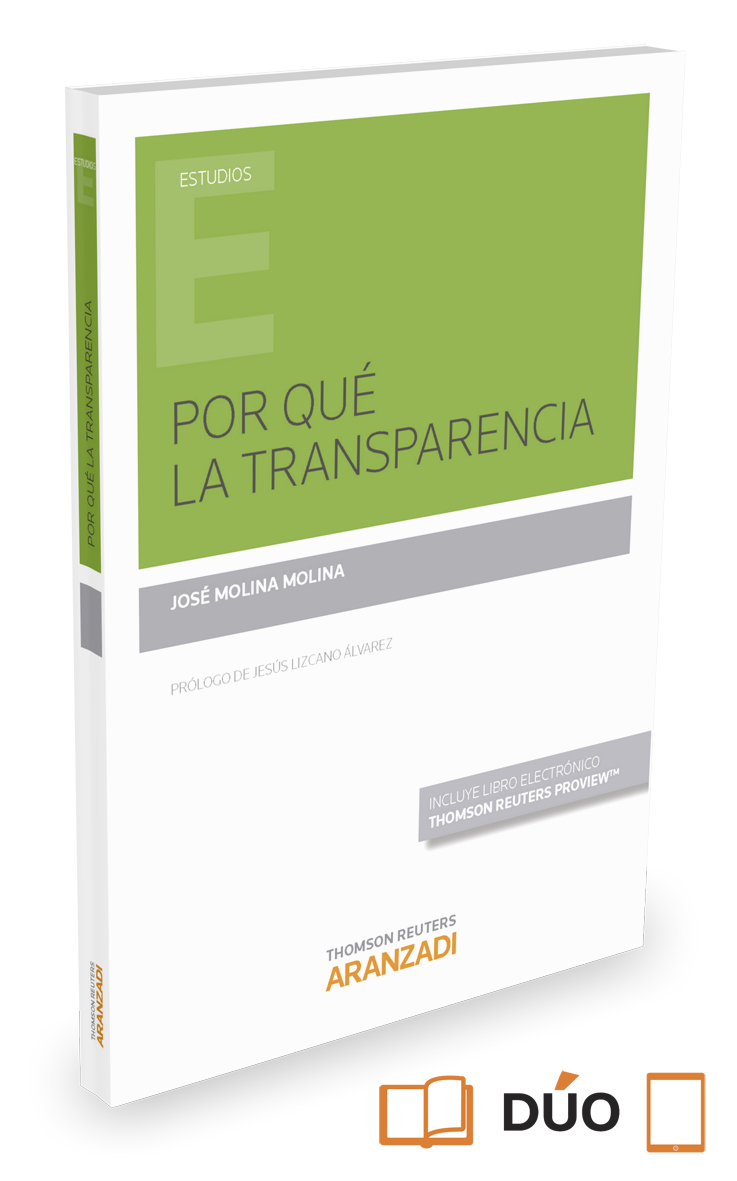 Por qué la Transparencia (Papel + e-book)