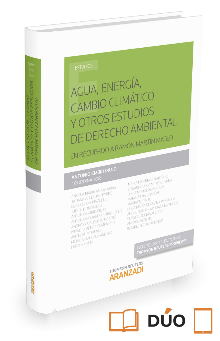 Agua, energía, cambio climático y otros estudios de derecho ambiental  (Papel + e-book)