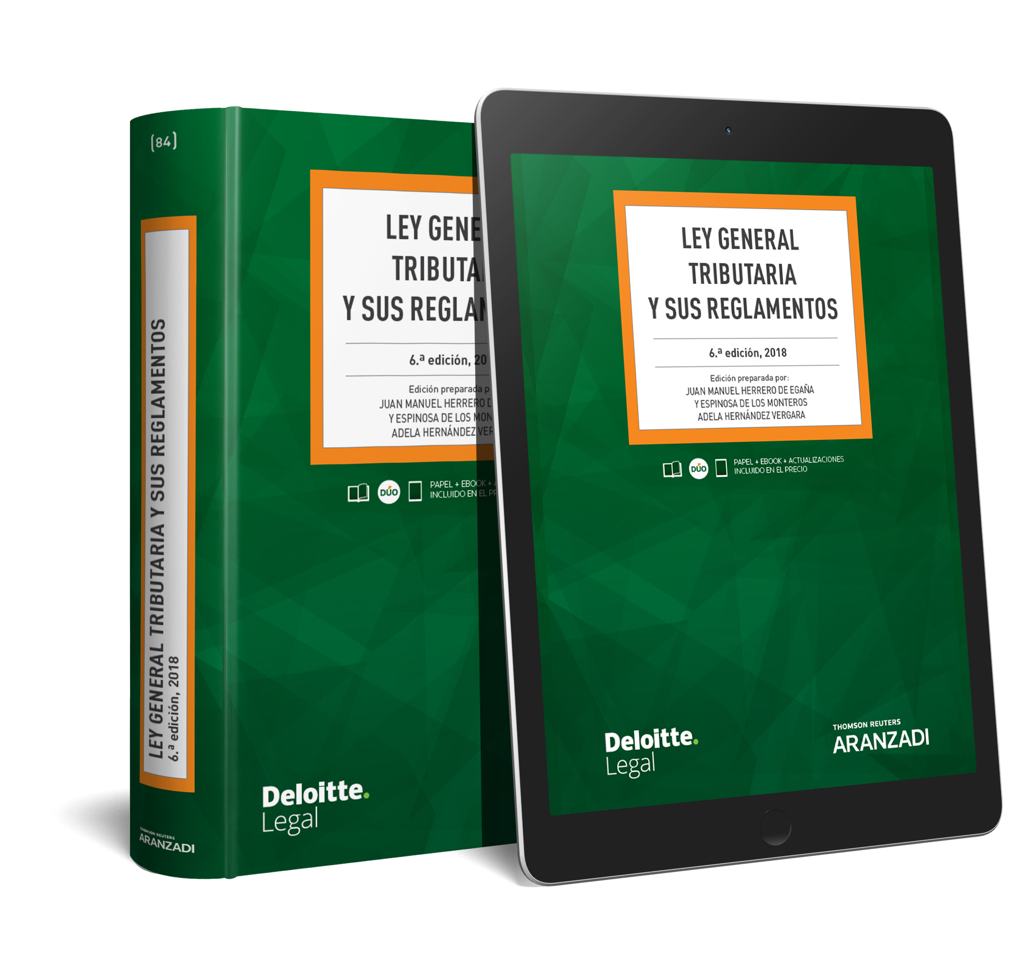 Ley General Tributaria y sus Reglamentos (Papel + e-book)