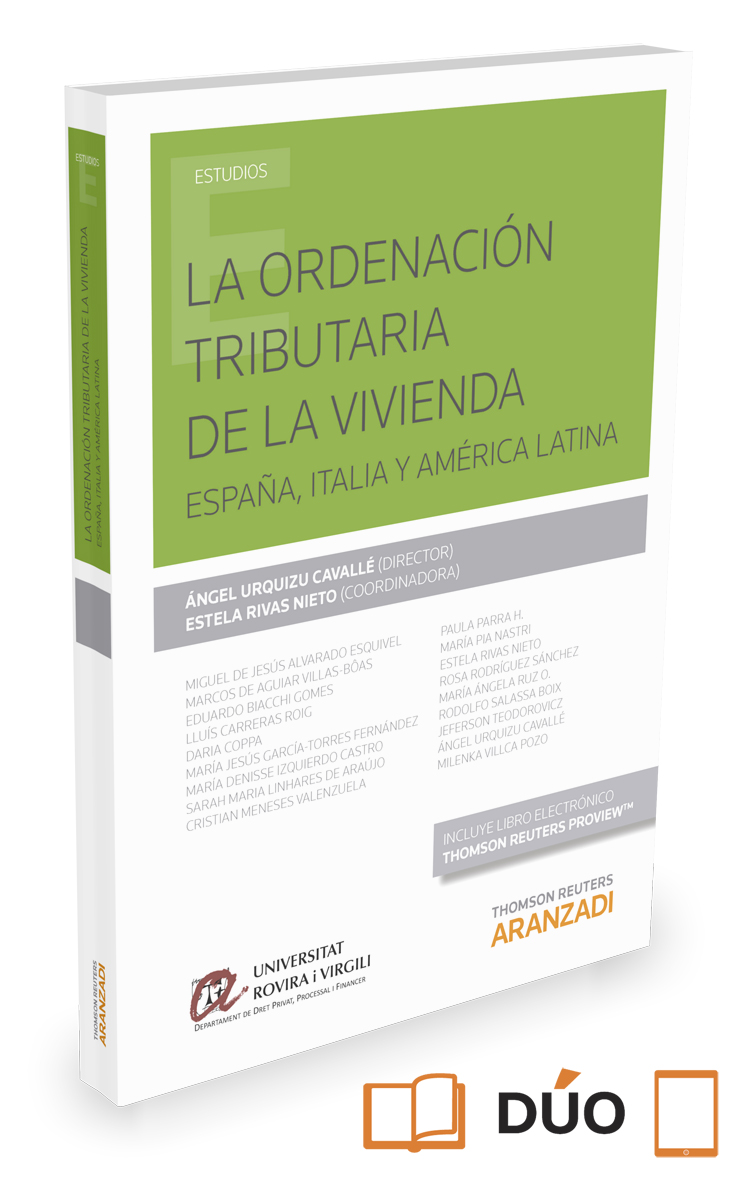La ordenación tributaria de la vivienda. España, Italia y América Latina (Papel + e-book)